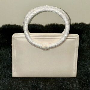 Cream Evening Bag